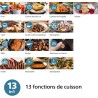 Philips Air Fryer Série 2000 4.2L - Puissance 1500W, Technologie RapidAir, Écran tactile digital,13 options de cuisson,9