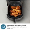 Philips Air Fryer Série 2000 4.2L - Puissance 1500W, Technologie RapidAir, Écran tactile digital,13 options de cuisson,9
