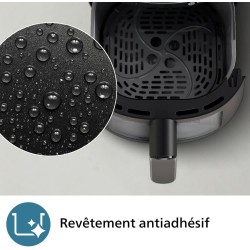 Philips Air Fryer Série 2000 4.2L - Puissance 1500W, Technologie RapidAir, Écran tactile digital,13 options de cuisson,9