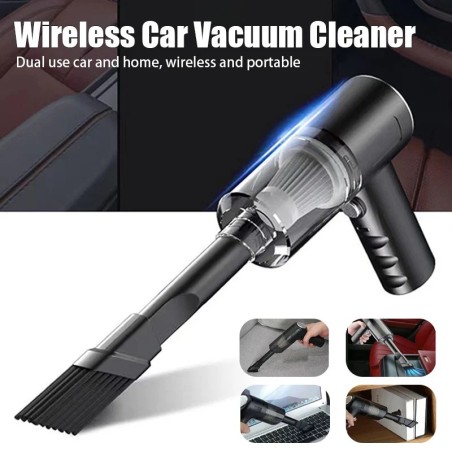Aspirateur de voiture sans fil portable, mini souffleur de poussière, collecteur de poussière, aspiration de bain, équipement de