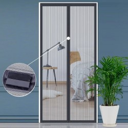 Rideau anti-moustiques pour fenêtre, moustiquaire, fermeture automatique de porte, rideaux de Ventilation domestique, filet
