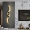 Applique murale LED moderne minimaliste lumière LED chambre chevet longue bande appliques murales salon canapé maison luminaire