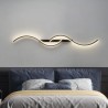Applique murale LED moderne minimaliste lumière LED chambre chevet longue bande appliques murales salon canapé maison luminaire