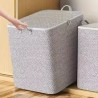 Boîte de rangement Extra Large avec couvercle, Design moderne permettant de gagner de l'espace, Durable pour vêtements, literie,