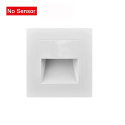 PIR détecteur de mouvement capteur de lumière led lumières AC 110 V-240 V encastré escalier chambre applique led veilleuse