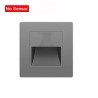PIR détecteur de mouvement capteur de lumière led lumières AC 110 V-240 V encastré escalier chambre applique led veilleuse