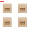PIR détecteur de mouvement capteur de lumière led lumières AC 110 V-240 V encastré escalier chambre applique led veilleuse