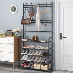 Cintre à chaussures multicouche, étagère à chapeaux et à chaussures bricolage, étagère à chaussures simple, étagères de stockage