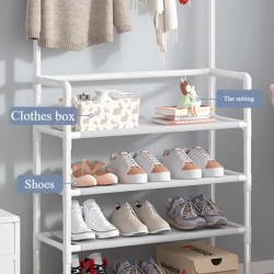 Cintre à chaussures multicouche, étagère à chapeaux et à chaussures bricolage, étagère à chaussures simple, étagères de stockage