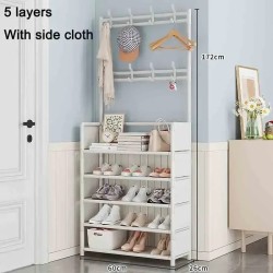 Cintre à chaussures multicouche, étagère à chapeaux et à chaussures bricolage, étagère à chaussures simple, étagères de stockage