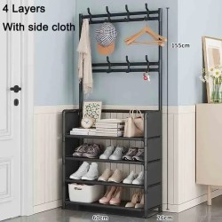 Cintre à chaussures multicouche, étagère à chapeaux et à chaussures bricolage, étagère à chaussures simple, étagères de stockage