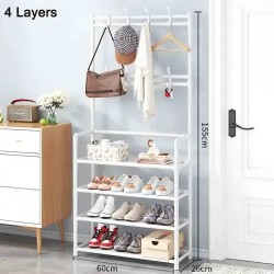 Cintre à chaussures multicouche, étagère à chapeaux et à chaussures bricolage, étagère à chaussures simple, étagères de stockage