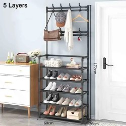 Cintre à chaussures multicouche, étagère à chapeaux et à chaussures bricolage, étagère à chaussures simple, étagères de stockage