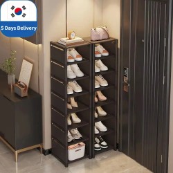 Organisateur de chaussures à plusieurs niveaux, étagère à chaussures, gain de place, pour coin mural, étagère empilable, armoire