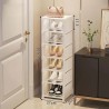 Organisateur de chaussures à plusieurs niveaux, étagère à chaussures, gain de place, pour coin mural, étagère empilable, armoire