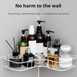 Fer Triangle Rack Pour La Cuisine Salle De Bains Rack De Stockage Épaissie Amour Coin Rack De Stockage Durable