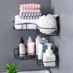 Fer Triangle Rack Pour La Cuisine Salle De Bains Rack De Stockage Épaissie Amour Coin Rack De Stockage Durable