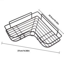 Fer Triangle Rack Pour La Cuisine Salle De Bains Rack De Stockage Épaissie Amour Coin Rack De Stockage Durable