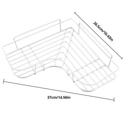 Fer Triangle Rack Pour La Cuisine Salle De Bains Rack De Stockage Épaissie Amour Coin Rack De Stockage Durable