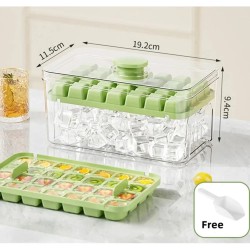 28/56 grilles moule à glaçons presse plateau à glace seau machine à glaçons multifonctionnelle avec une seule touche pour