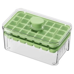 28/56 grilles moule à glaçons presse plateau à glace seau machine à glaçons multifonctionnelle avec une seule touche pour
