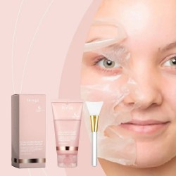 Masque facial décollable au collagène pour la nuit, masque d'emballage de nuit au collagène coréen, hydrate en profondeur,