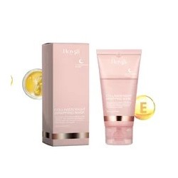 Masque facial décollable au collagène pour la nuit, masque d'emballage de nuit au collagène coréen, hydrate en profondeur,