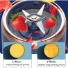 Double tasse multifonction Usb mélangeurs de fruits presse-agrumes Portable électrique presse-agrumes mélangeur fruits