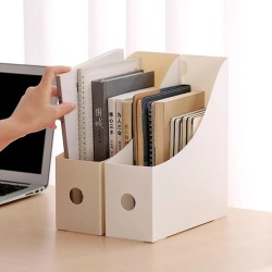 Boîte de rangement pliante multifonctionnelle pour documents et fichiers de bureau, outil de nettoyage, crayon, fournitures de