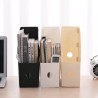 Boîte de rangement pliante multifonctionnelle pour documents et fichiers de bureau, outil de nettoyage, crayon, fournitures de