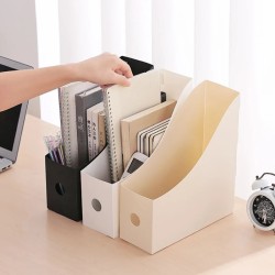 Boîte de rangement pliante multifonctionnelle pour documents et fichiers de bureau, outil de nettoyage, crayon, fournitures de