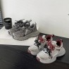 Baskets polyvalentes à la mode pour garçons et filles, chaussures de sport décontractées à plateforme, en maille respirante,