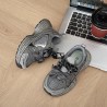 Baskets polyvalentes à la mode pour garçons et filles, chaussures de sport décontractées à plateforme, en maille respirante,