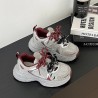 Baskets polyvalentes à la mode pour garçons et filles, chaussures de sport décontractées à plateforme, en maille respirante,