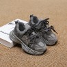 Baskets polyvalentes à la mode pour garçons et filles, chaussures de sport décontractées à plateforme, en maille respirante,